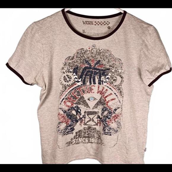 Vans Off the Wall Graphic Tee - Size S - Picture 1 of 4